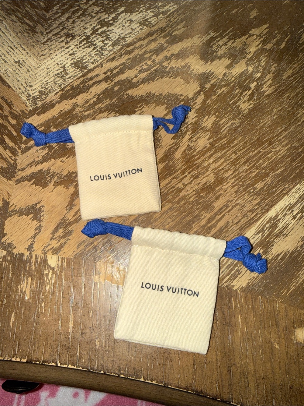 Louis Vuitton small dust bag pouches